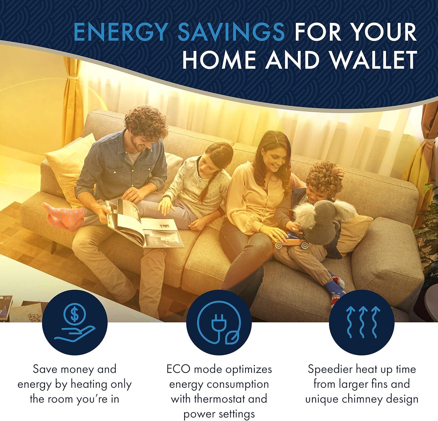 imageDeLonghi Dragon Digital Oil Filled Radiator Heater 1500W Electric Space Heater for indoor use programmable timer Energy Saving full room heater with safety features TRD40615EBK 16quotx10quotx26quot BlackBlack