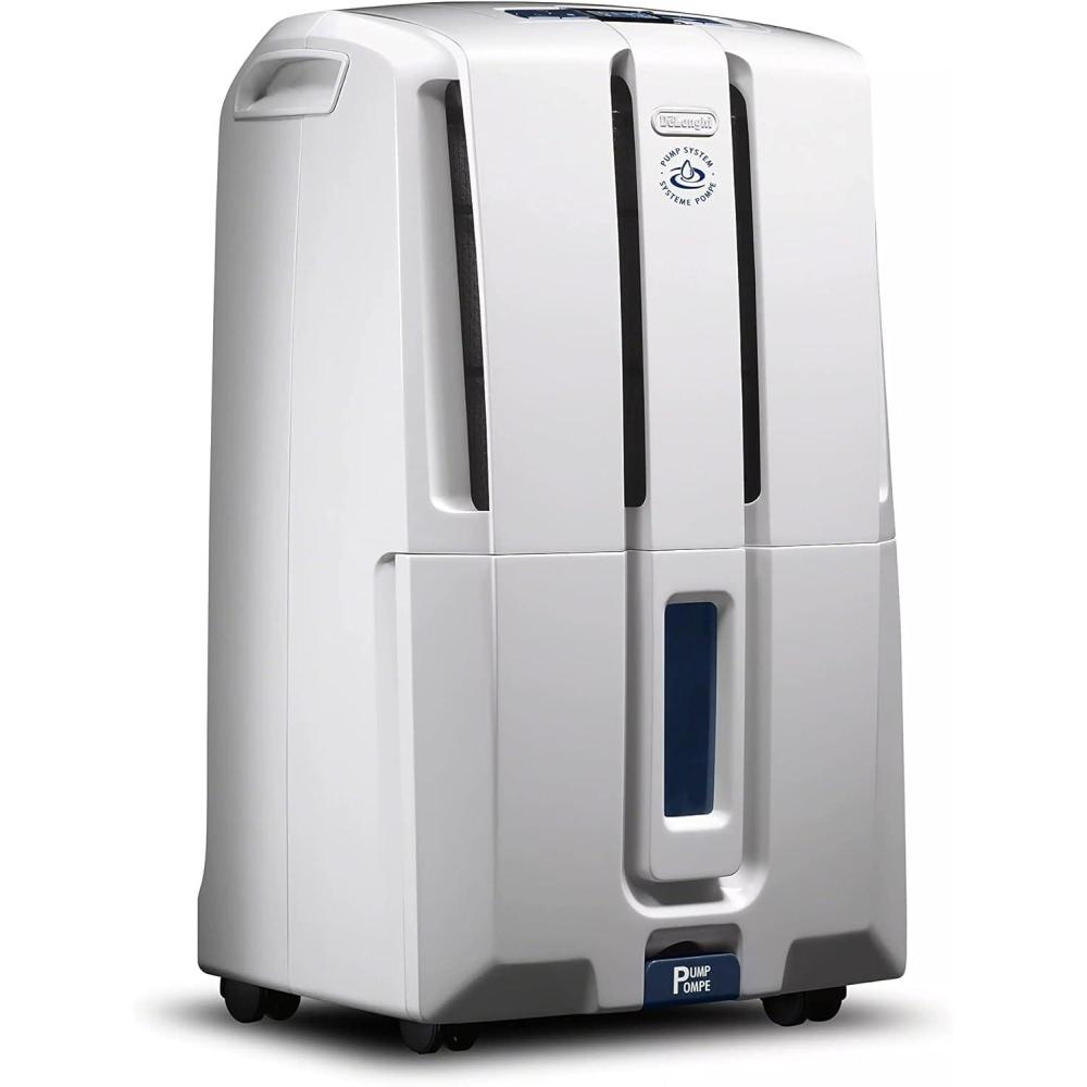 imageDeLonghi 50 Pint Dehumidifier with Pump White50 Pint dehumidifier