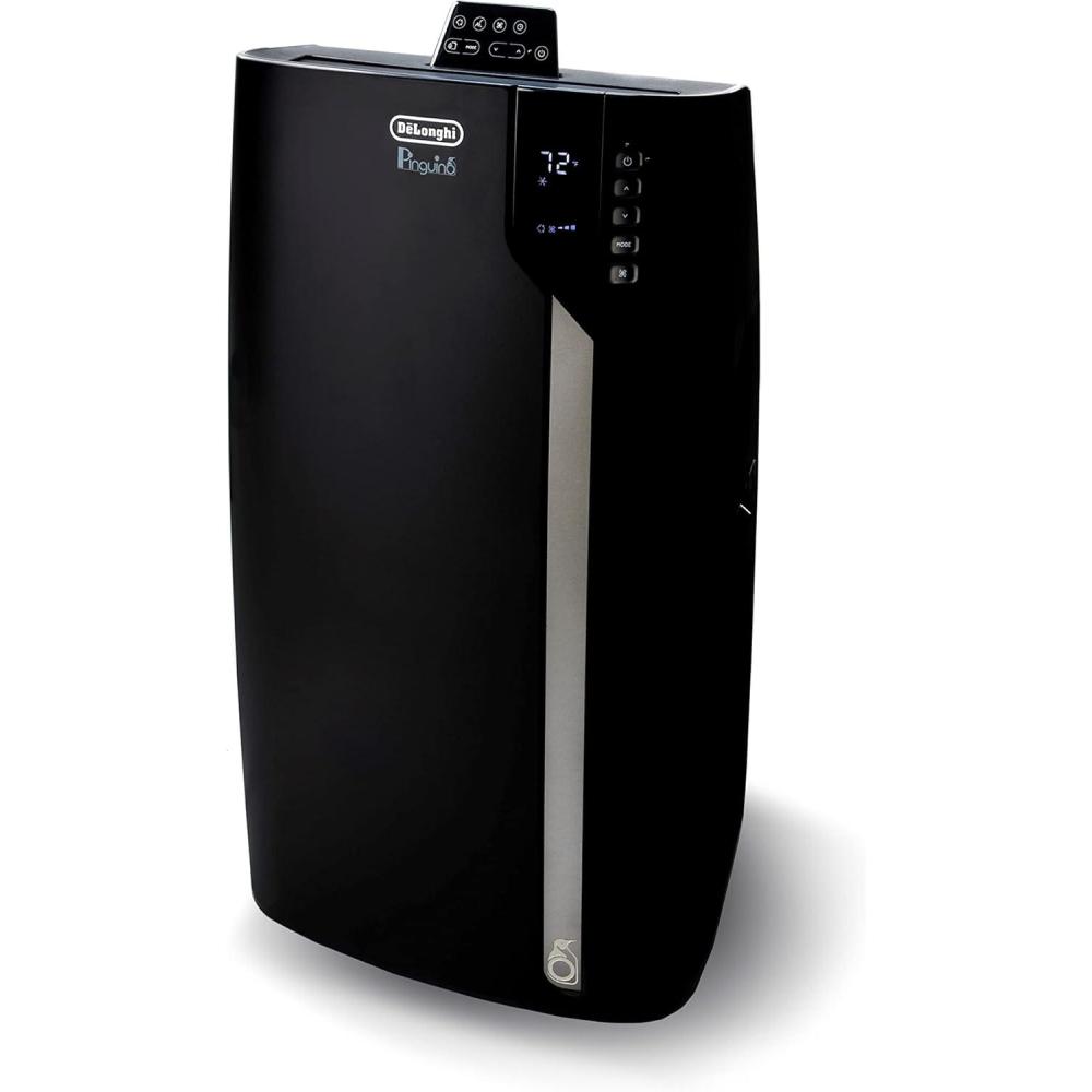 imageDeLonghi Black Portable Air Cooler with Remote Control and Dehumidifier
