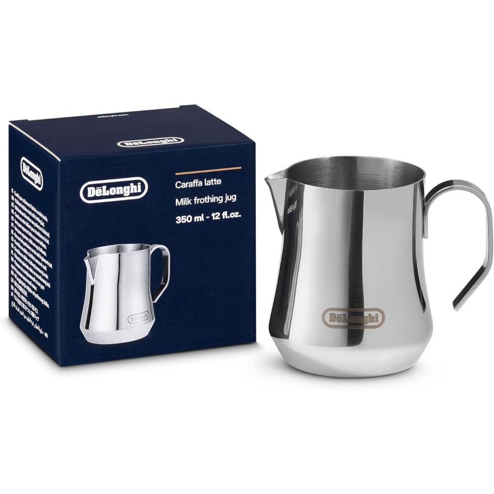 imageDeLonghi DLSC060 Milk Frothing Jug 12 oz Stainless Steel118 Ounces