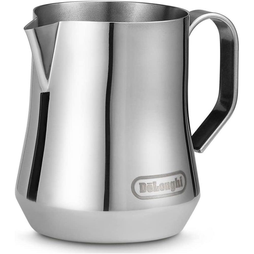 imageDeLonghi DLSC060 Milk Frothing Jug 12 oz Stainless Steel118 Ounces Pack of 6