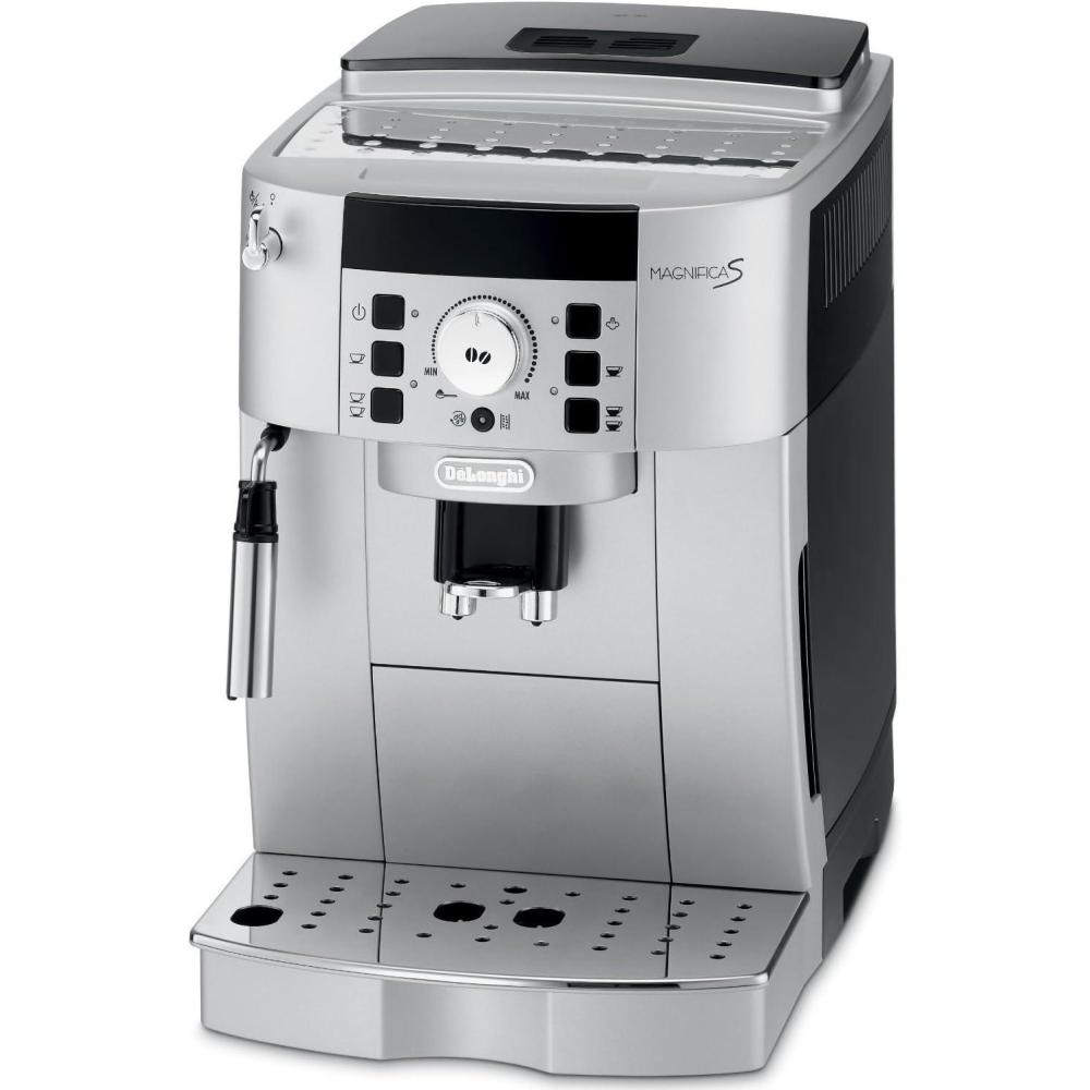 imageDeLonghi ECAM22110SB Magnifica XS Fully Automatic Espresso and Cappuccino Machine with Manual Cappuccino System Stainless Steel Silver 138quotSilver