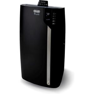 De’Longhi Black Portable Air Cooler with Remote Control and Dehumidifier