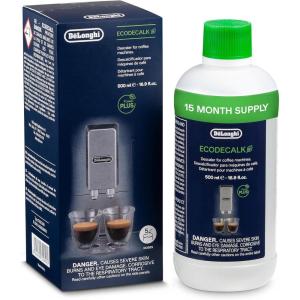 De’Longhi EcoDecalk Descaler 2-Pack, Eco-Friendly Universal Descaling Solution for Coffee & Espresso Machines, 33.8 oz (10 uses)(16.9 Fl Oz (Pack of 1))