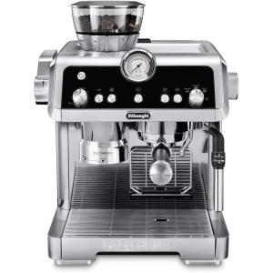 De’Longhi La Specialista Espresso Machine with Sensor Grinder, Dual Heating System, Advanced Latte System & Hot Water Spout for Americano Coffee or Tea, Stainless Steel, EC9335M, 1.3 liters(Steel)