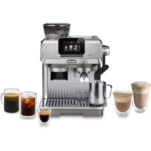 De’Longhi La Specialista Touch Espresso Machine with Grinder & Milk Frother – Cold Brew & Iced Coffee Maker, Burr Grinder, 10 Drink Presets, Compact Bean to Cup, Award-Winning Italian Design