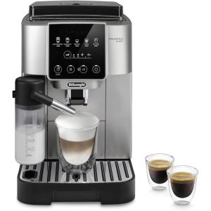 De’Longhi Magnifica Evo Next Fully Automatic Espresso Machine – Programmable Coffee Maker with Grinder and Milk Frother – Hot & Cold Brewer for Espresso, Latte, Cappuccino, Americano, Tea and More(-Start Silver)