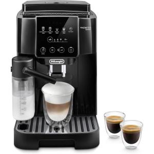 De’Longhi Magnifica Evo Next Fully Automatic Espresso Machine – Programmable Coffee Maker with Grinder and Milk Frother – Hot & Cold Brewer for Espresso, Latte, Cappuccino, Americano, Tea and More(-Start Black)