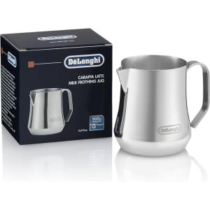 De’Longhi Milk Frothing Pitcher, Stainless Steel, 17 oz – DLSC069