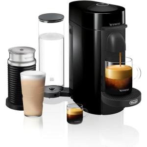 De’Longhi Nespresso Vertuo Plus Coffee and Espresso Maker by De’Longhi, Grey(Ink Black)