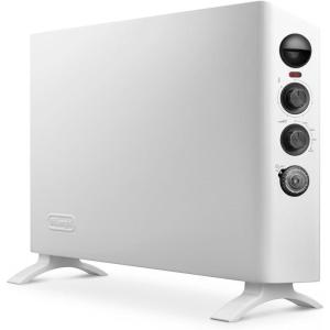 De’Longhi Slim Style Convection Panel Heater, Full Room, Quiet 1500W, portable electric heater,Freestanding/easily Wall mounted, quick heat distribution, Thermostat, Timer, HSX3315FTS