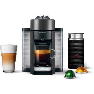 Nespresso Vertuo Coffee and Espresso Maker by De’Longhi, Piano Black(Graphite Metal)
