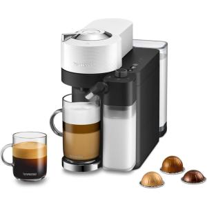 Nespresso Vertuo Lattissima Coffee and Espresso Maker by De’Longhi, Matte Black & Glossy(White)