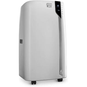 De’Longhi 14000 BTU Portable Air Conditioner, Dehumidifier & Fan + Cool Surround Remote w/Built-in Temperature Control Sensor & Quiet Mode, 700 sq ft, XLarge Room, Pinguino 8600 BTU (DOE), White
