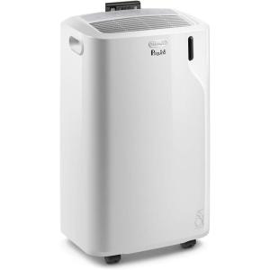 DeLonghi America PACEM360 WH DeLonghi Penguino Portable Air Conditioner with 6000.0 BTU Cooling Power, Remote Control, Eco-friendly and Portable in White