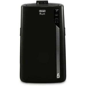 DeLonghi Portable Air Conditioner 12,500 BTU,cool extra large rooms up to 550 sq ft,wifi with alexa,energy saving,heat,quiet,remote,AC Unit,dehumidifier,fan,programmable,window venting kit,EL376HRGFK